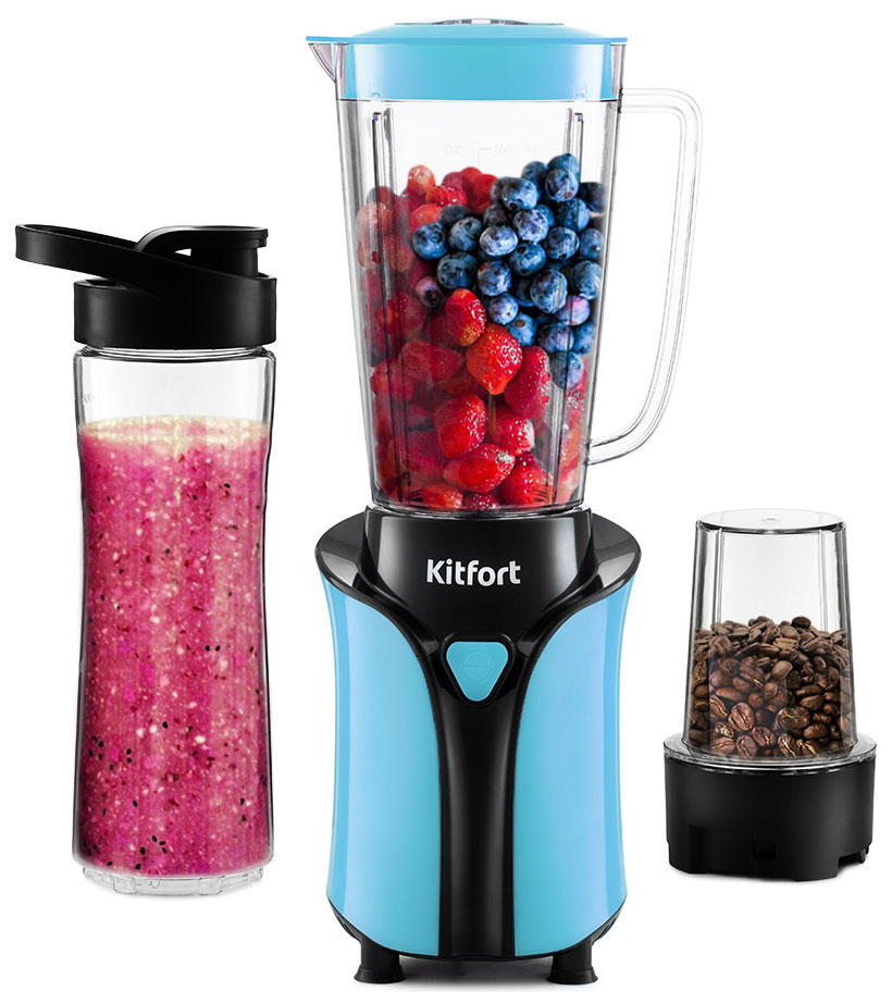 

Блендер Kitfort КТ-3034-3 Blue, KT-3034-3