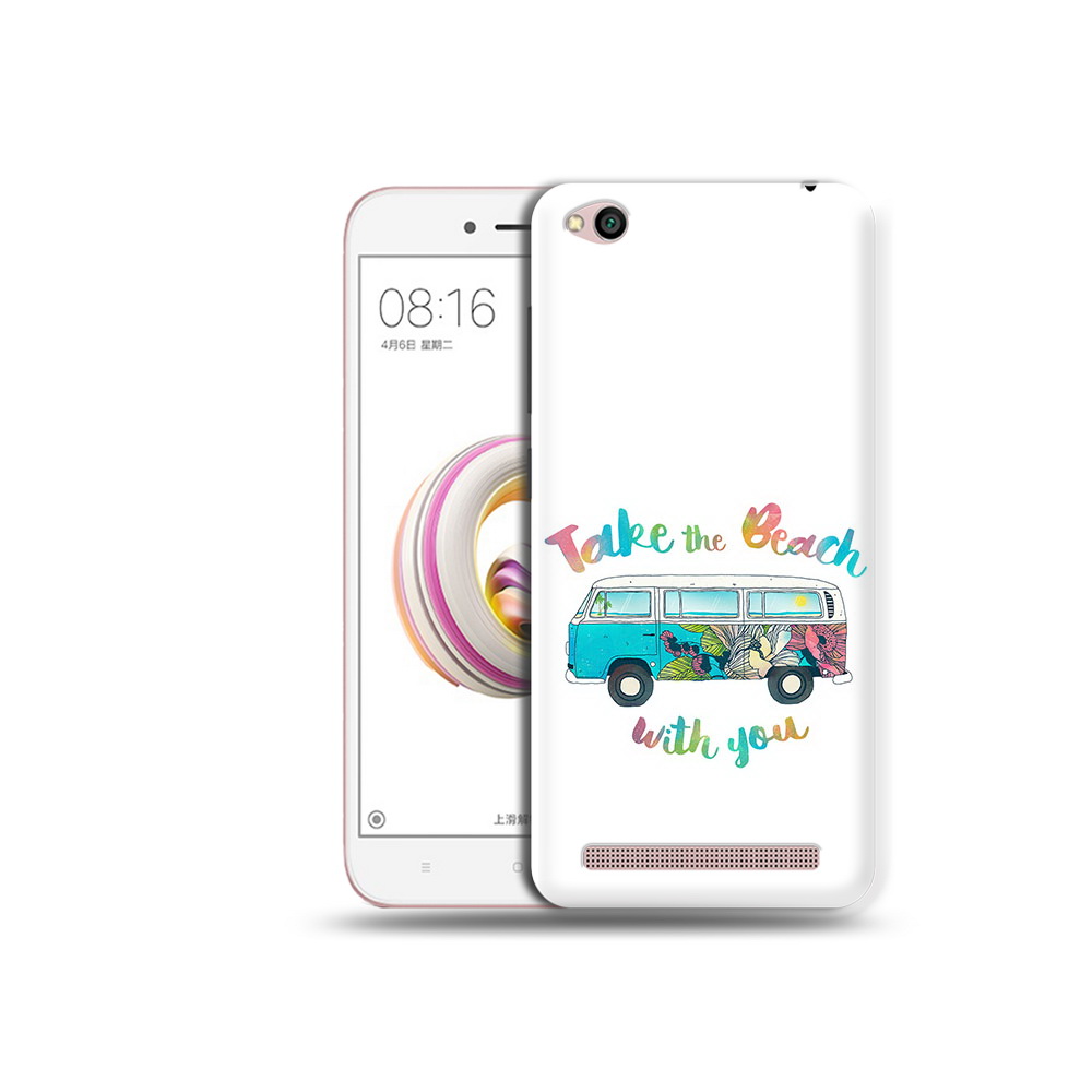 

Чехол MyPads Tocco для Xiaomi Redmi 5A Хиппи автобус (PT227197.319.190), Прозрачный, Tocco