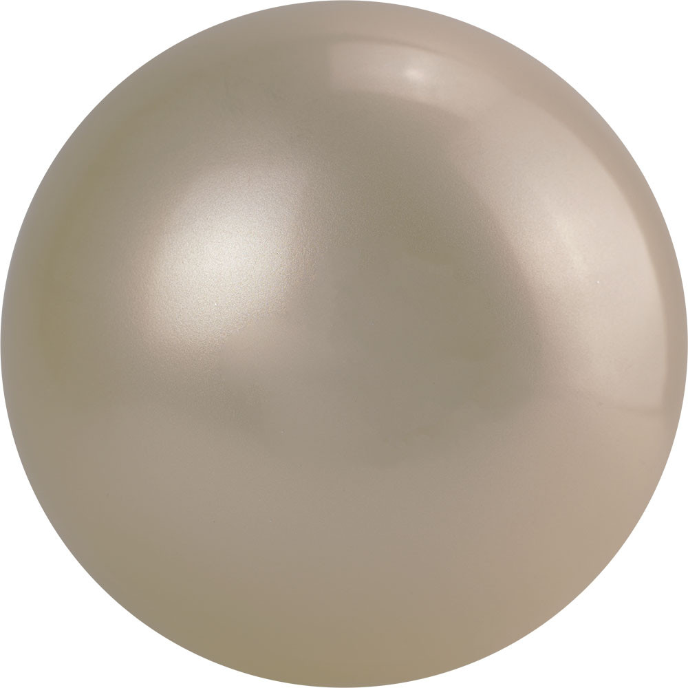 фото Мяч для художественной гимнастики однотонный, арт.ag-15-03, диам. 15 см, пвх, жемчужный palmon