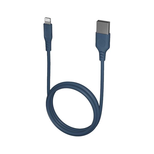 

Кабель Vipe, Lightning (m)-USB (m), MFI, в оплетке, 1.2 м, синий [vpcblmfipvcblue]