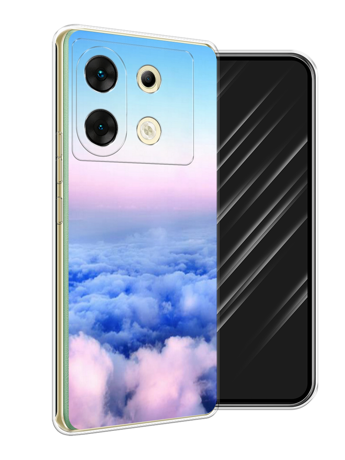 

Чехол Awog на Infinix Zero 30 5G "Облака", Голубой;розовый;бирюзовый, 3104950-1