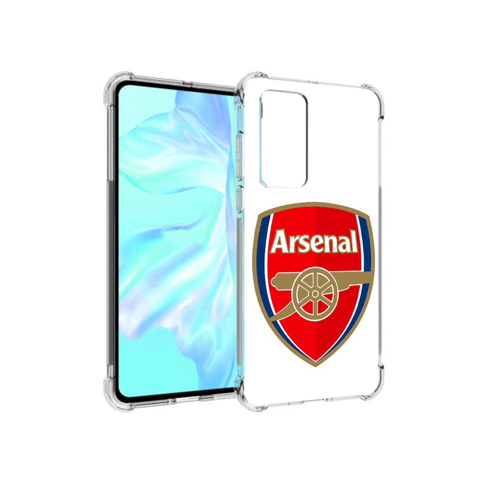

Чехол MyPads Tocco для Huawei P40 ФК Арсенал логотип, Прозрачный, Tocco