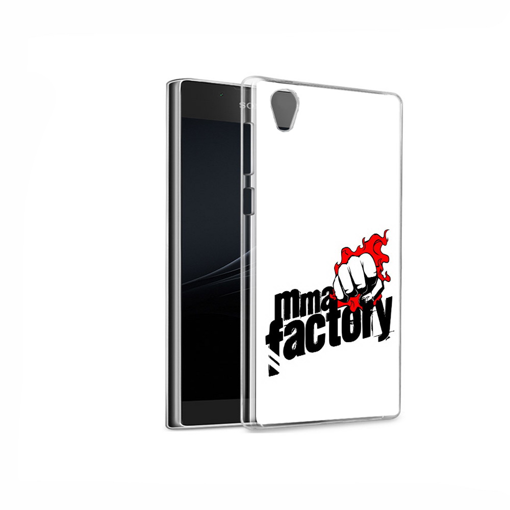 

Чехол MyPads Tocco для Sony Xperia L1 Единоборства ММА (PT66853.250.74), Прозрачный, Tocco
