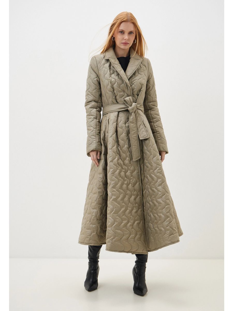 

Пальто женское Louren Wilton 762 хаки 48 RU, 762