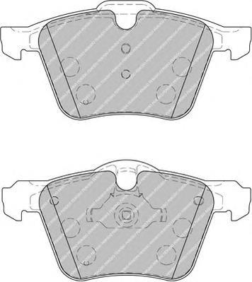 

Комплект тормозных колодок Ferodo FDB1898
