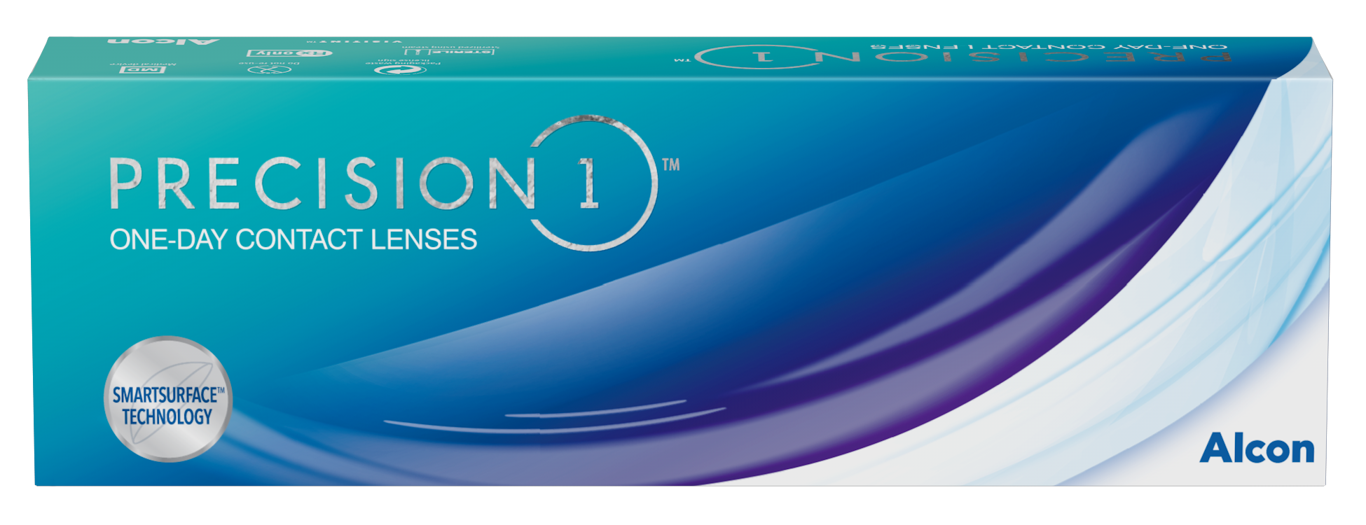 фото Контактные линзы precision1 30 линз r 8,3 -1,50 alcon