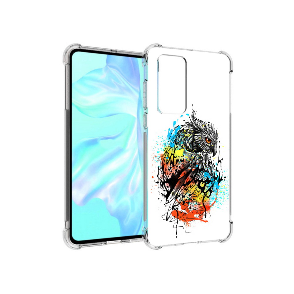 

Чехол MyPads Tocco для Huawei P40 Творческая сова, Прозрачный, Tocco