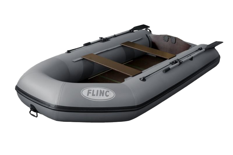 Надувная лодка FLINC FT320K (серый)
