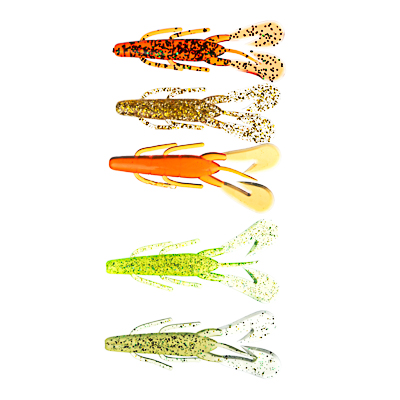 

AZOR FISHING Приманка мягкая Рак 3.5, силикон Премиум, 90 мм, 3 шт. в уп., микс цветов, 145-086