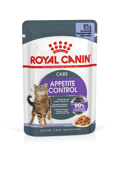 фото Влажный корм для кошек royal canin appetite control care , мясо, 12шт, 85г