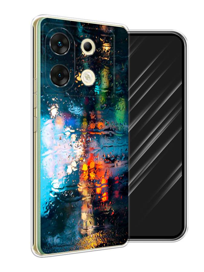 

Чехол Awog на Infinix Zero 30 5G "Абстракция 28", Бирюзовый, 3104950-1