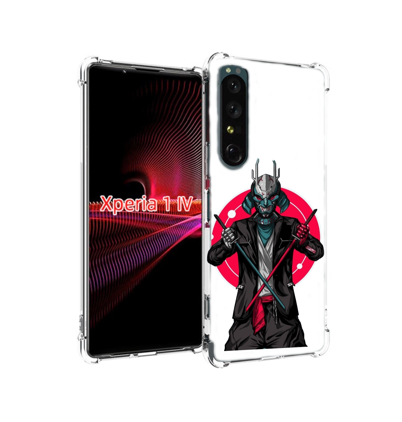 

Чехол накладка MyPads якудза с катанами для Sony Xperia 1 IV, Прозрачный, Tocco