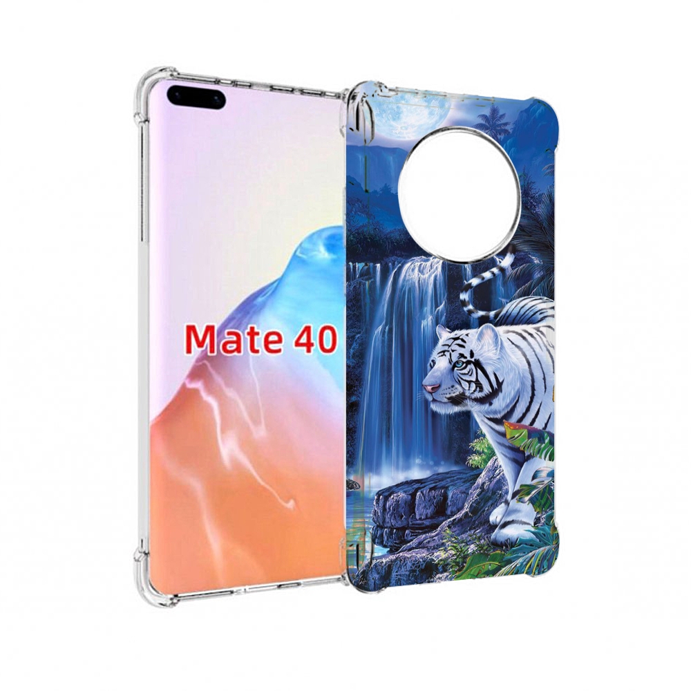 

Чехол MyPads Tocco для Huawei Mate 40 Водопад, Прозрачный, Tocco