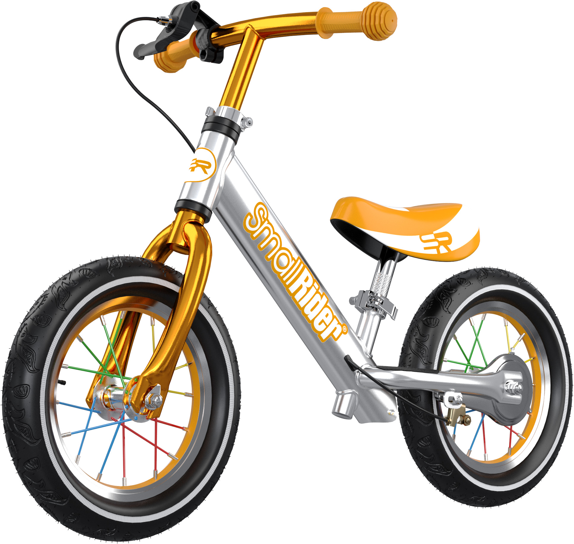 фото Беговел small rider foot racer 3 air бронзовый mega009