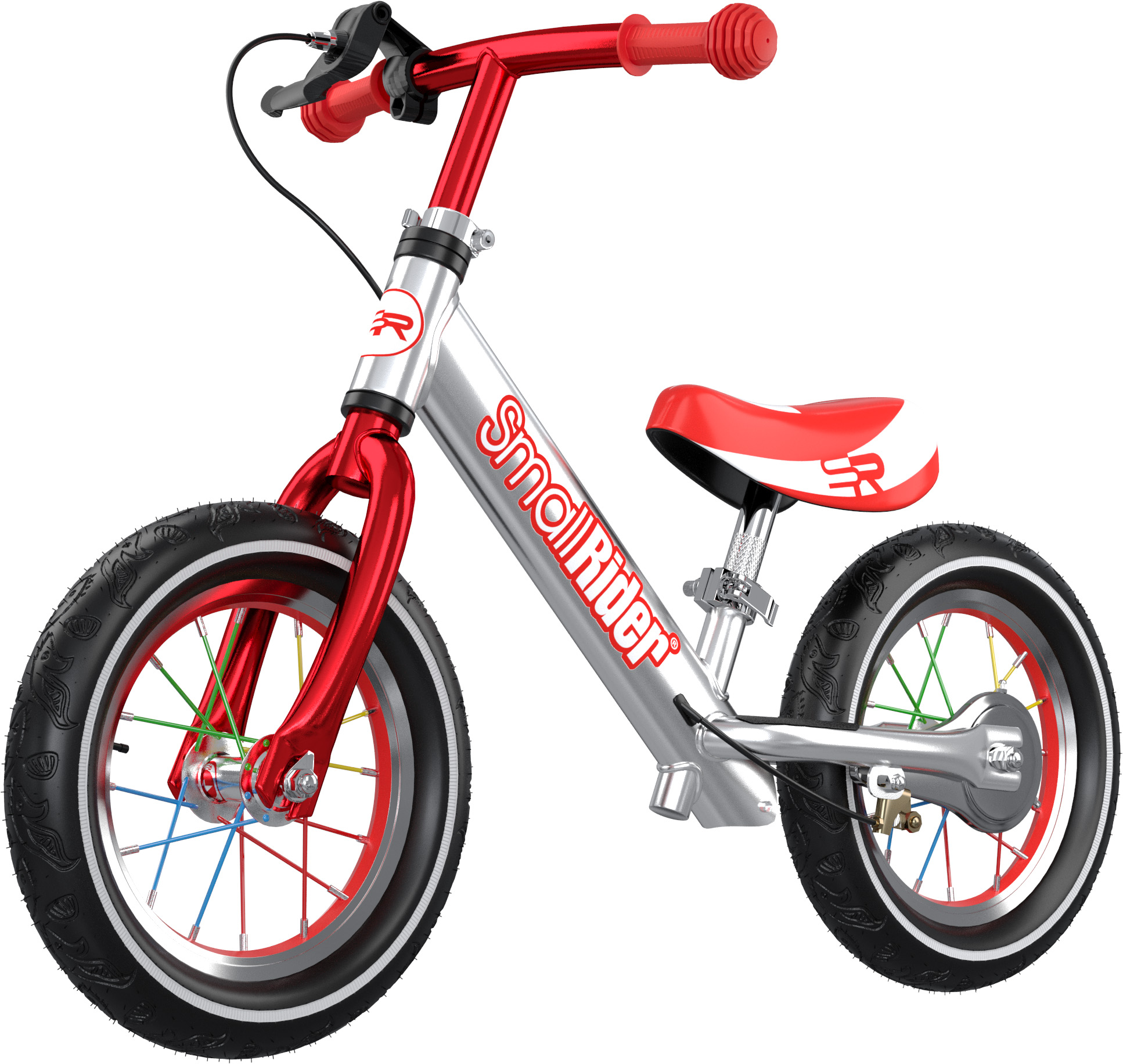 Беговел Small Rider Foot Racer 3 AIR MEGA006 красный беговел трансформер small rider foot racer mini красный