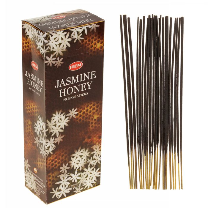 

Благовония "HEM" 20 палочек угольные jasmine honey