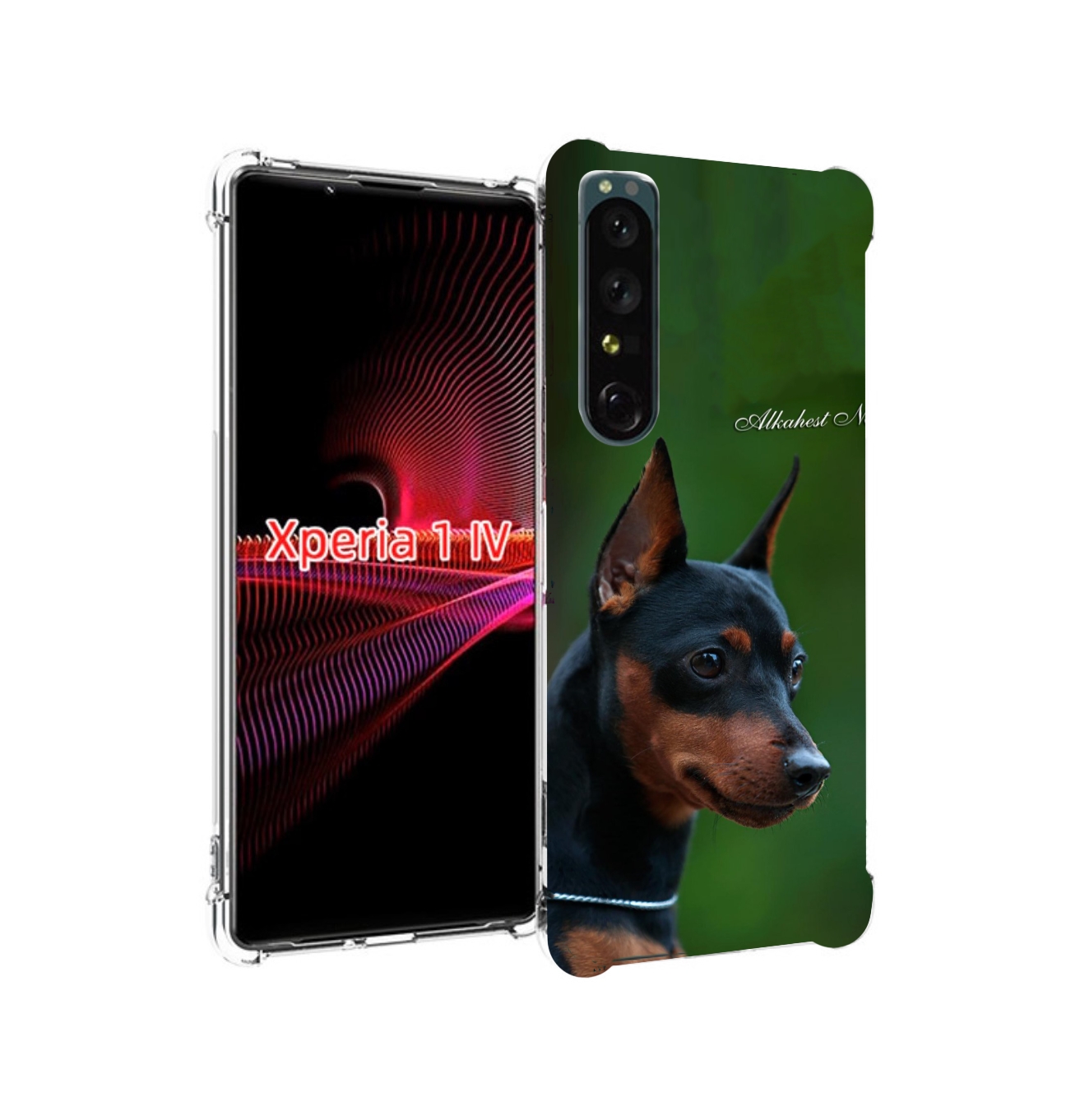 

Чехол накладка MyPads цвергпинчер черпинчер для Sony Xperia 1 IV, Прозрачный, Tocco