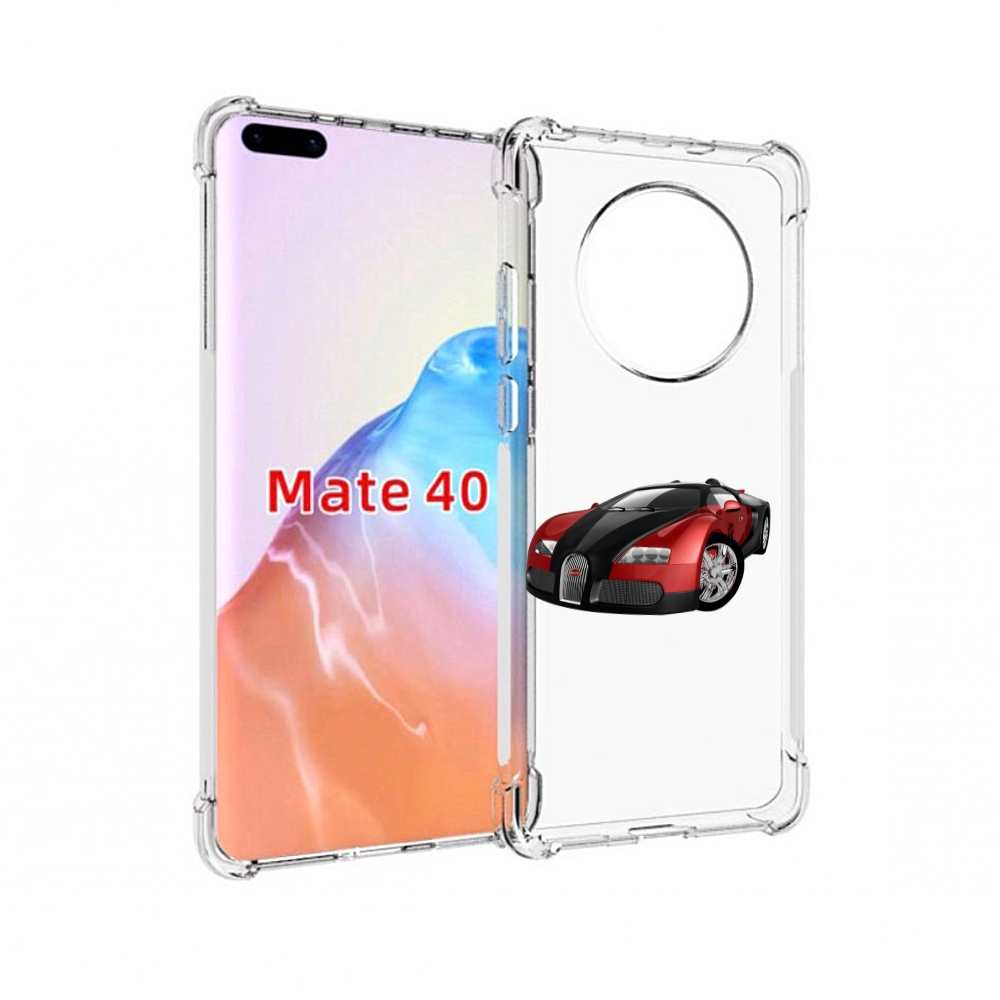 

Чехол MyPads Tocco для Huawei Mate 40 Бука мужской, Прозрачный, Tocco