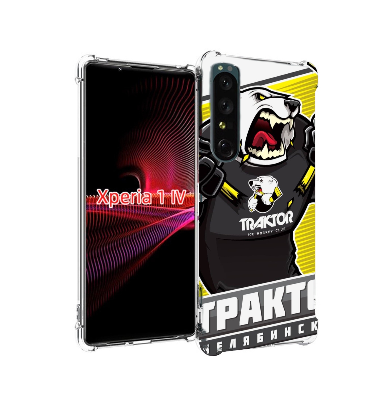 

Чехол накладка MyPads хк трактор челябинск для Sony Xperia 1 IV, Прозрачный, Tocco