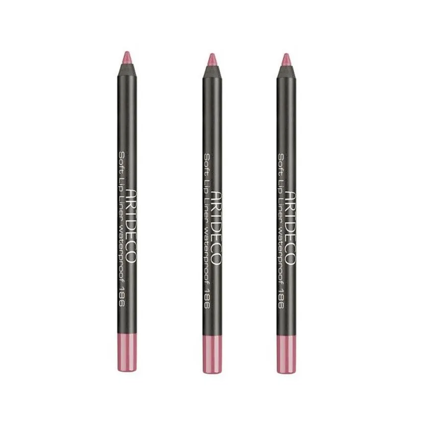 Карандаш для губ ARTDECO водостойкий Soft Lip Liner Waterproof тон 186 1.2 г 3 шт