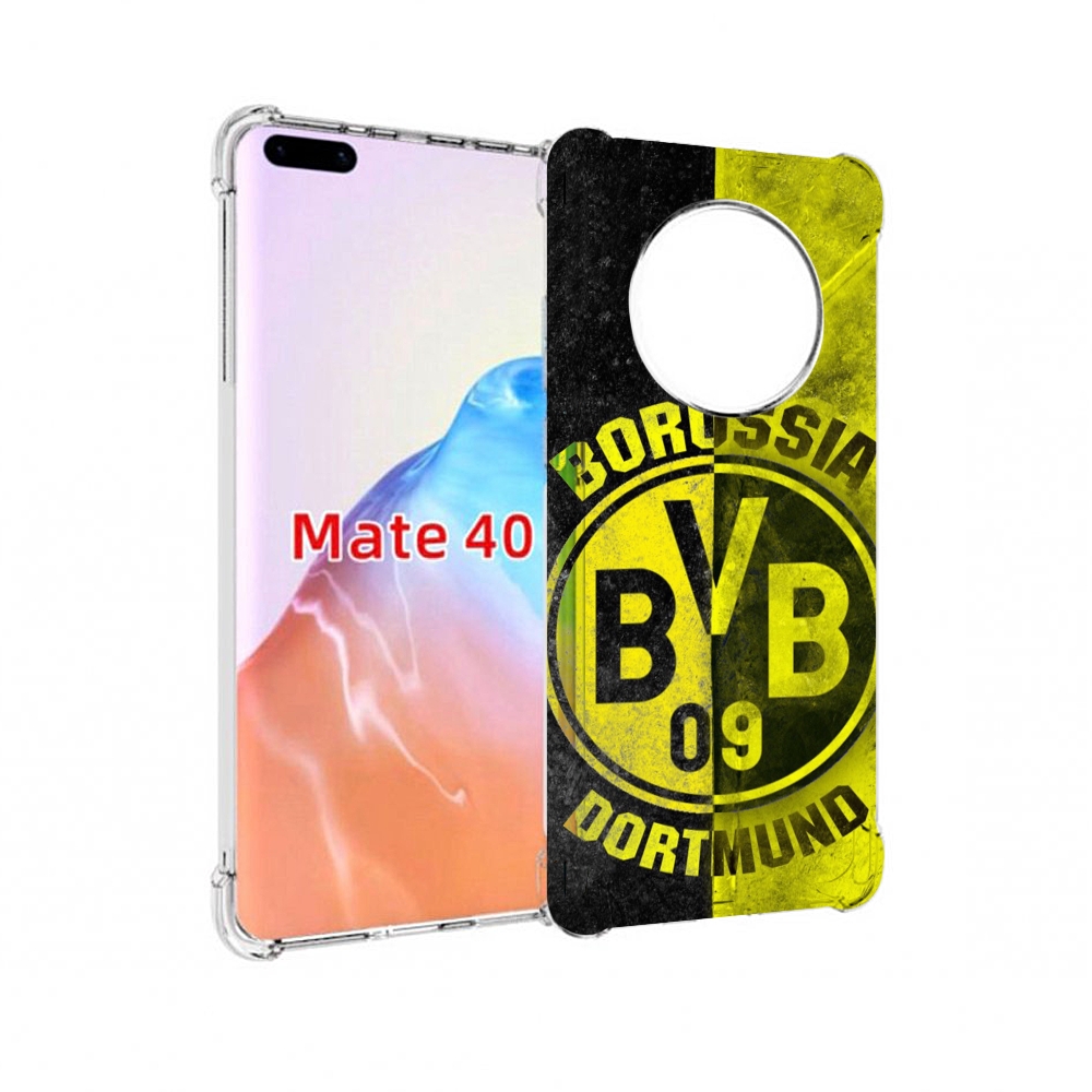 

Чехол MyPads Tocco для Huawei Mate 40 Боруссия мужской, Прозрачный, Tocco