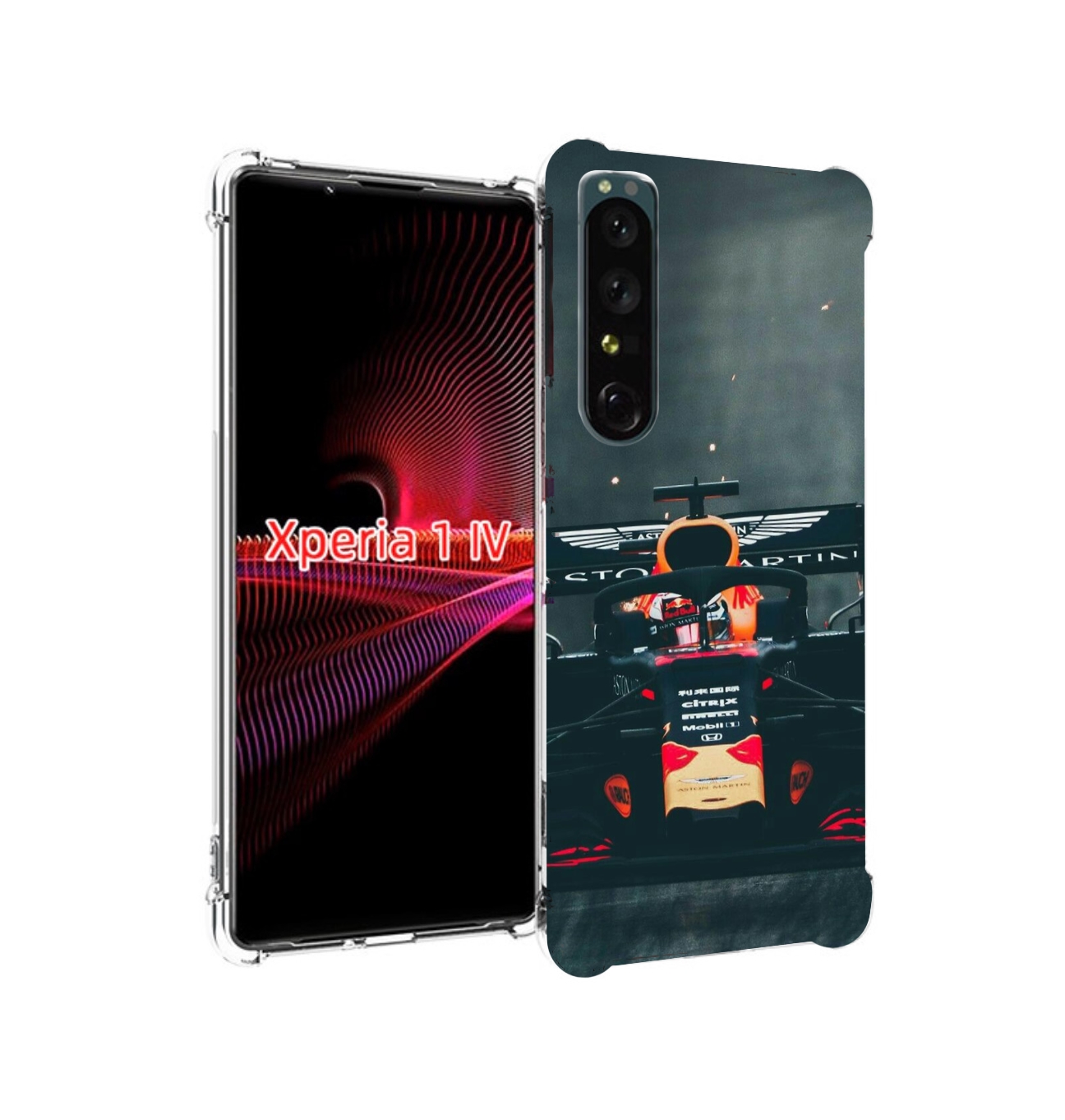 

Чехол накладка MyPads формула 1 астон мартин для Sony Xperia 1 IV, Прозрачный, Tocco