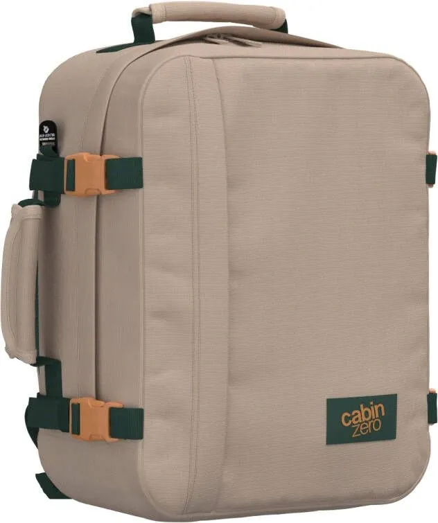 

Рюкзак унисекс CabinZero Classic cebu sands, 39x29x20 см, Бежевый, Classic