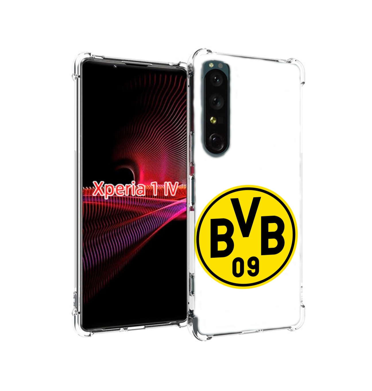 

Чехол накладка MyPads фк-боруссия для Sony Xperia 1 IV, Прозрачный, Tocco