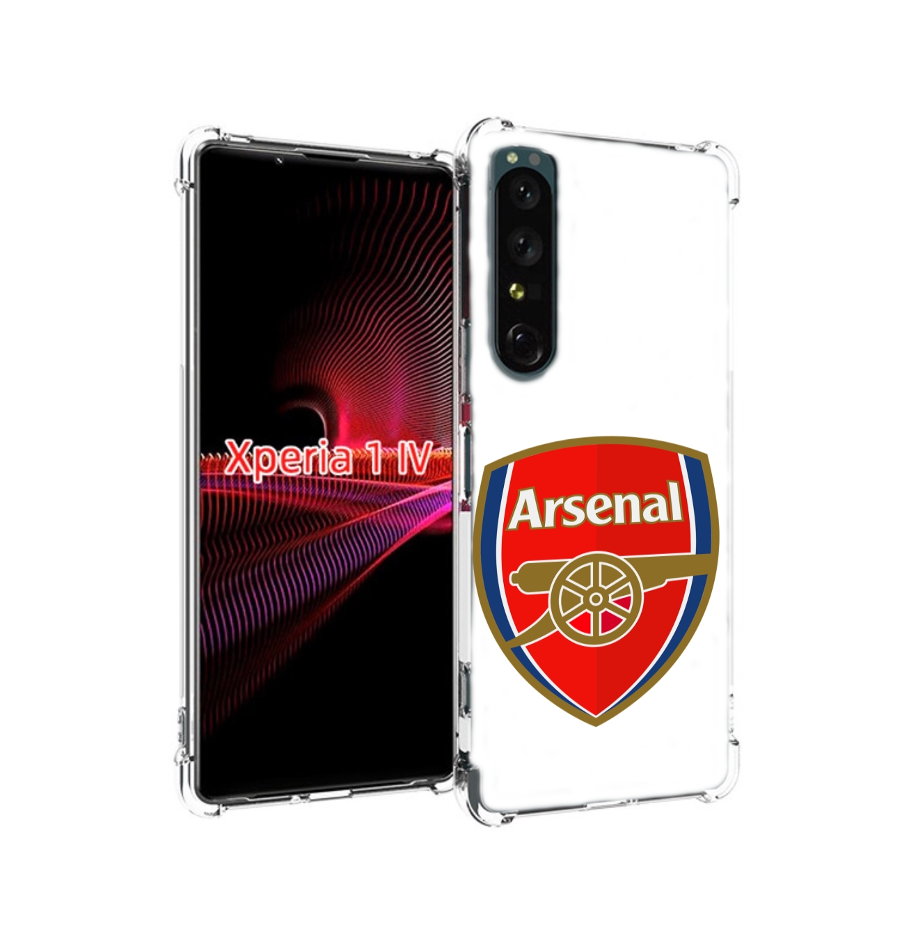

Чехол накладка MyPads фк-арсенал-2 для Sony Xperia 1 IV, Прозрачный, Tocco