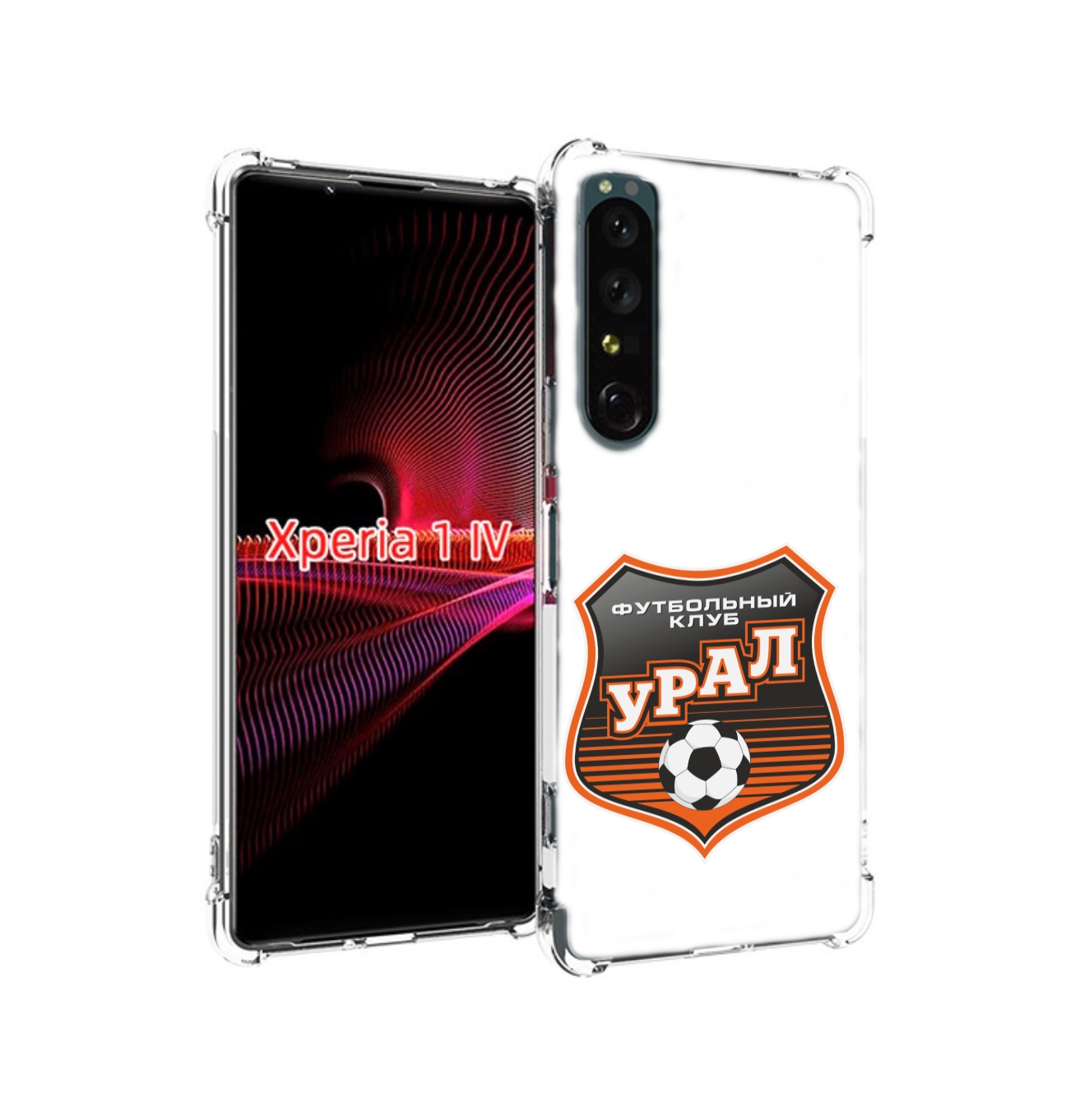 

Чехол накладка MyPads фк урал мужской для Sony Xperia 1 IV, Прозрачный, Tocco