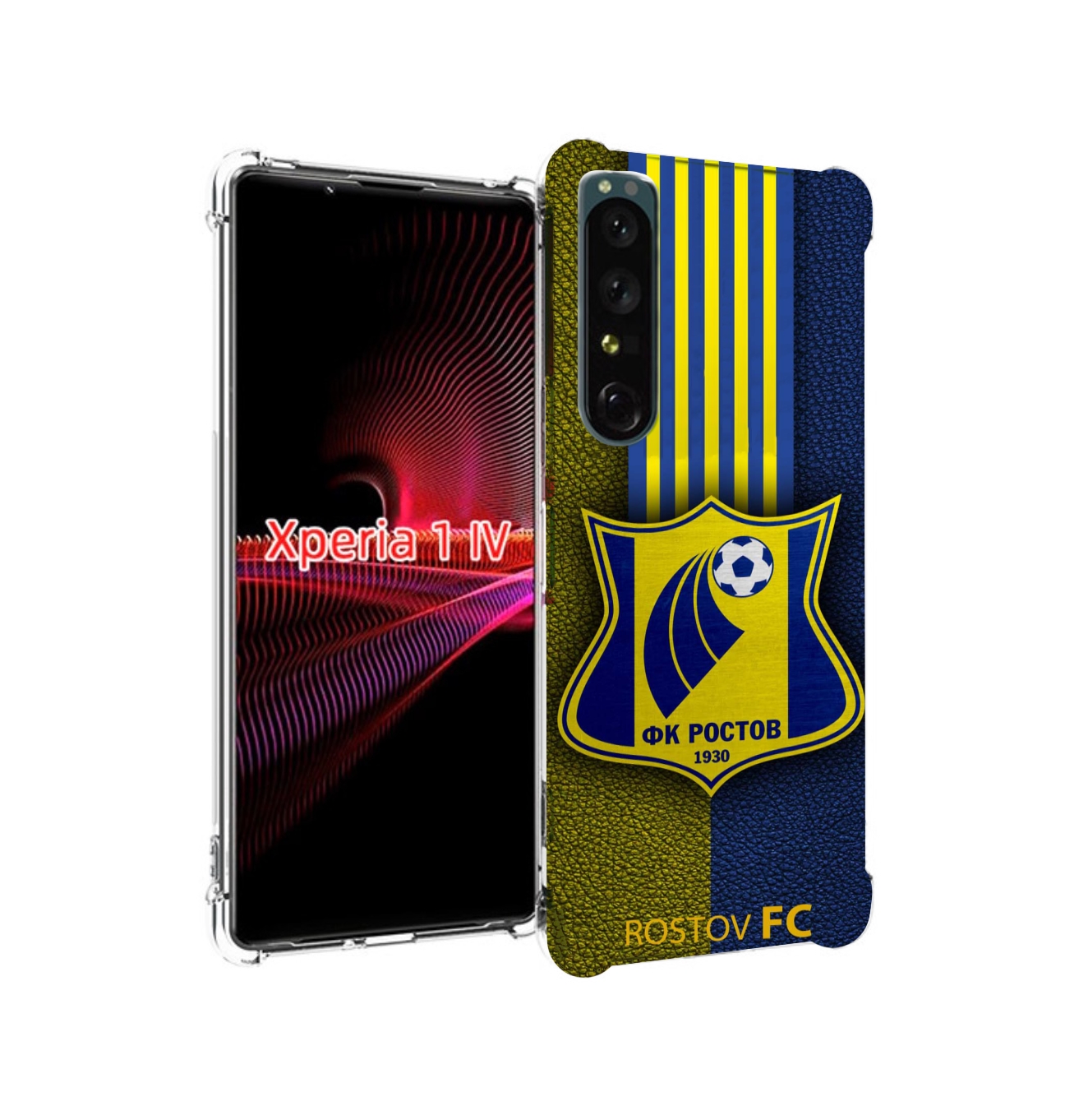 

Чехол накладка MyPads фк ростов мужской для Sony Xperia 1 IV, Прозрачный, Tocco
