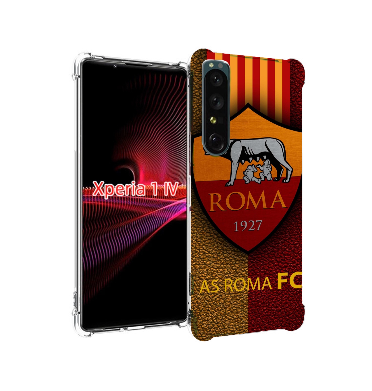

Чехол накладка MyPads фк рома для Sony Xperia 1 IV, Прозрачный, Tocco