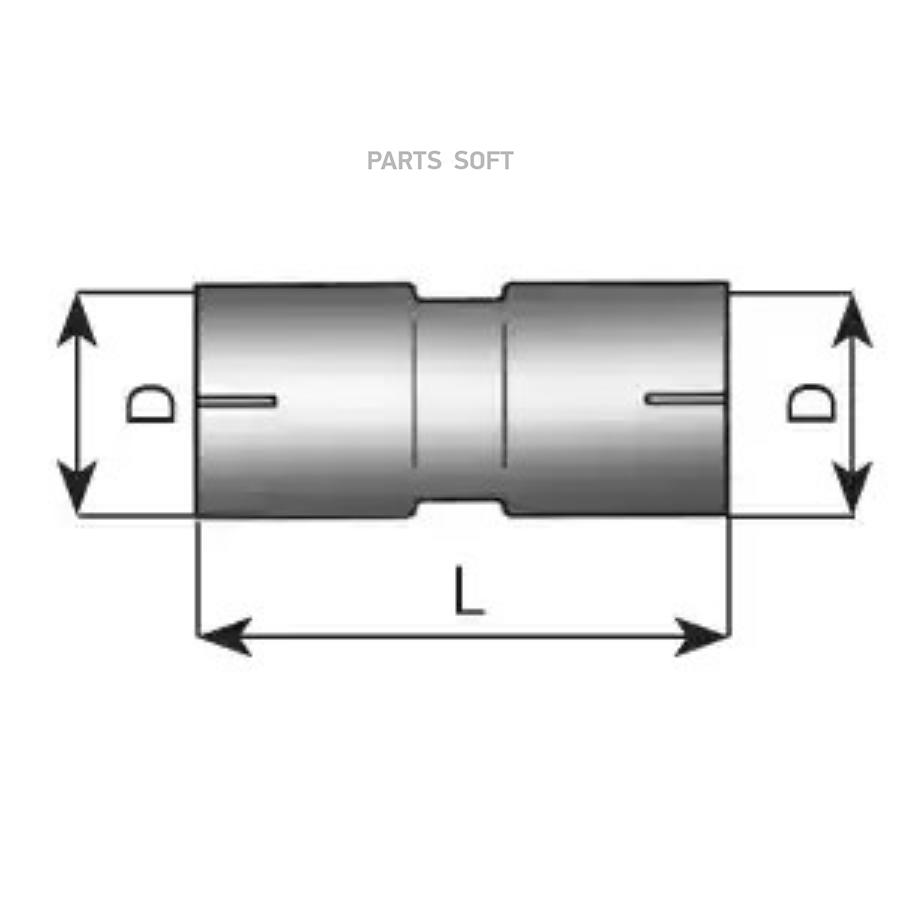 

Труба Глушителя (Переходник)