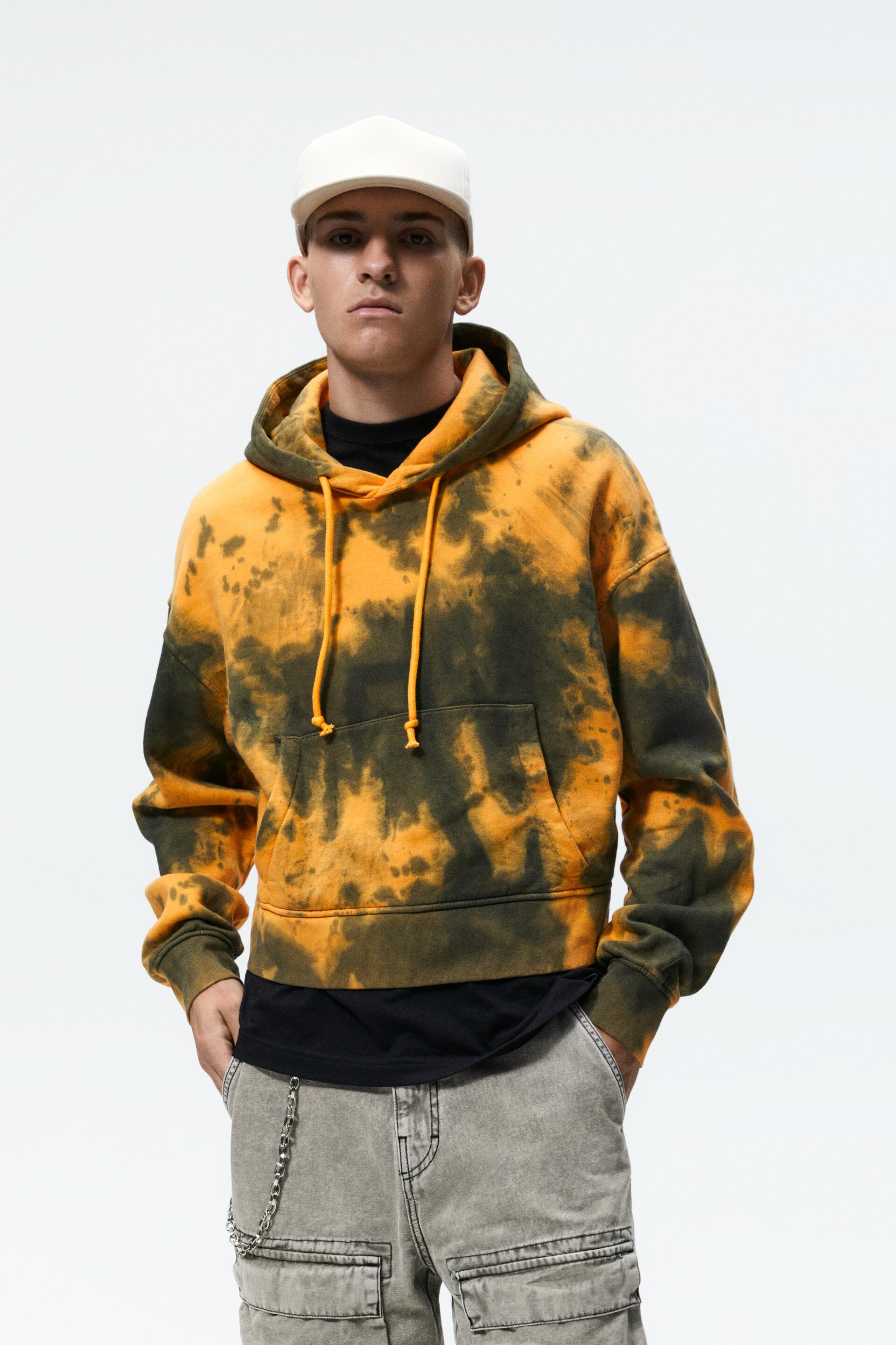 

Худи мужское ZARA 03037340 оранжевое S (доставка из-за рубежа), 03037340