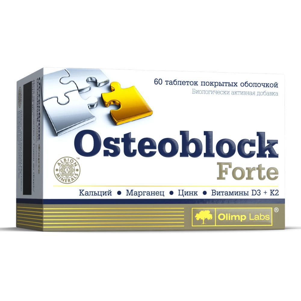 Витамины Olimp Labs Osteoblock Forte 60 таблетки 60 шт.