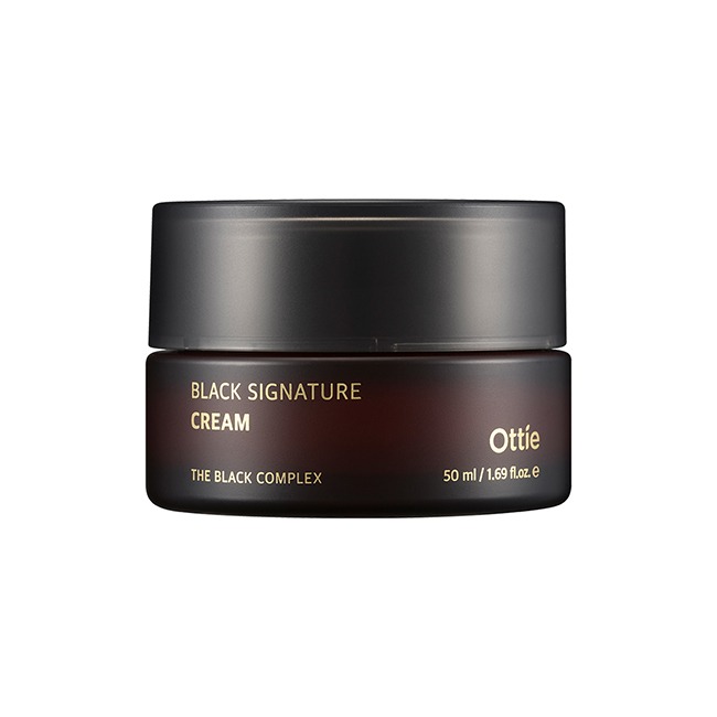 Премиальный крем с муцином черной улитки Ottie Black Signature Cream 50мл