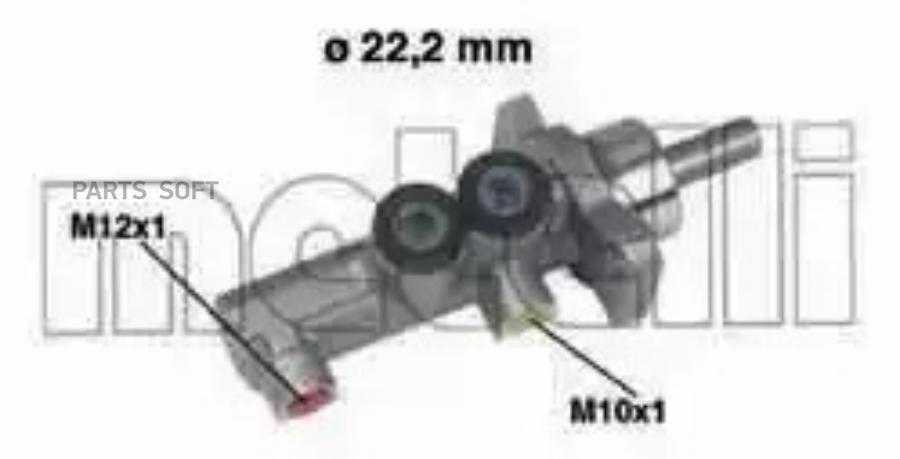 

Главный Тормозной Цилиндр Metelli арт. 050381