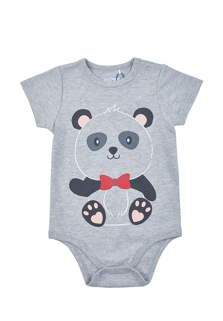 Боди детское Kari Baby SS23B08000507, серый, 62