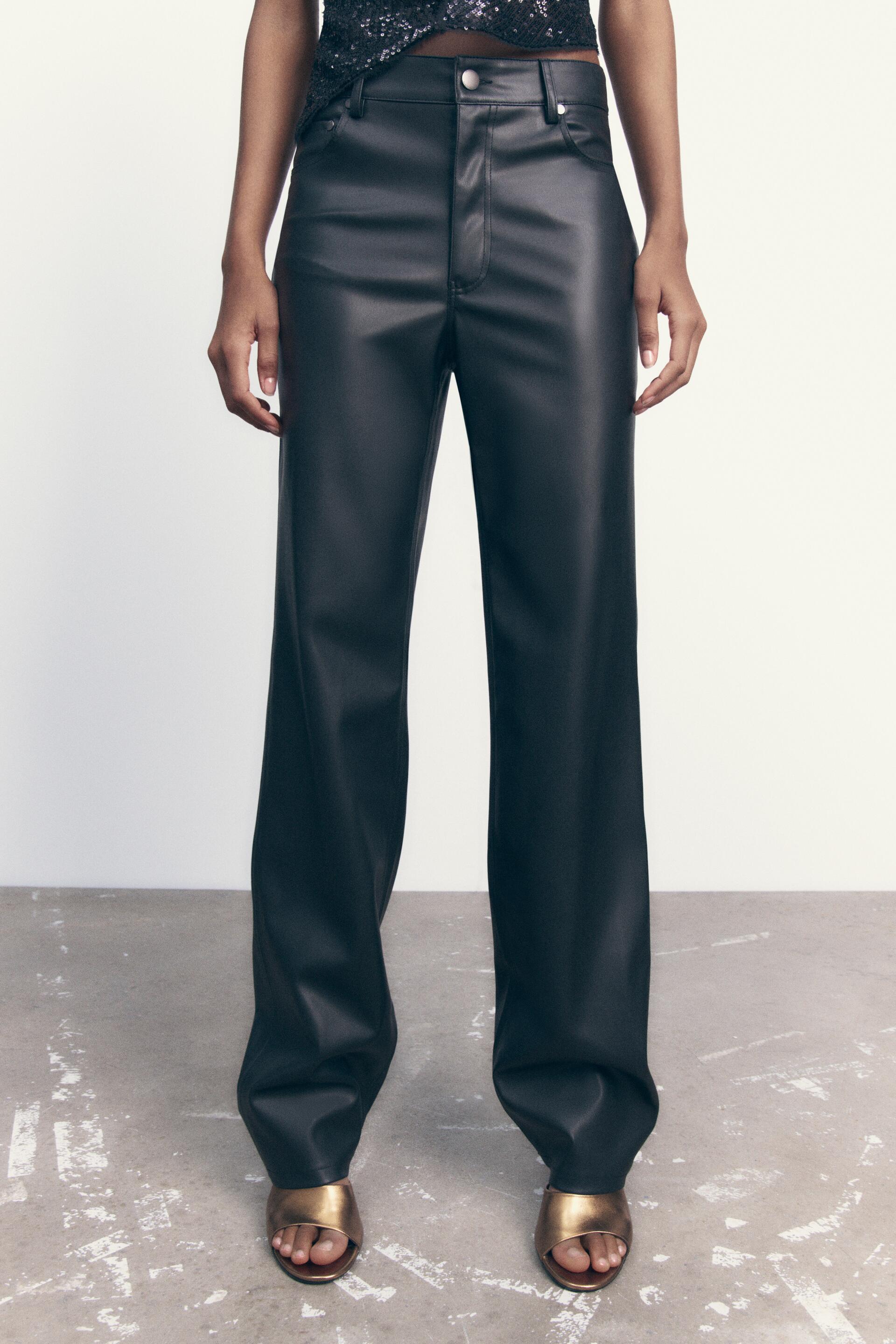 

Брюки женские ZARA 02969242 черные 36 EU (доставка из-за рубежа), 02969242