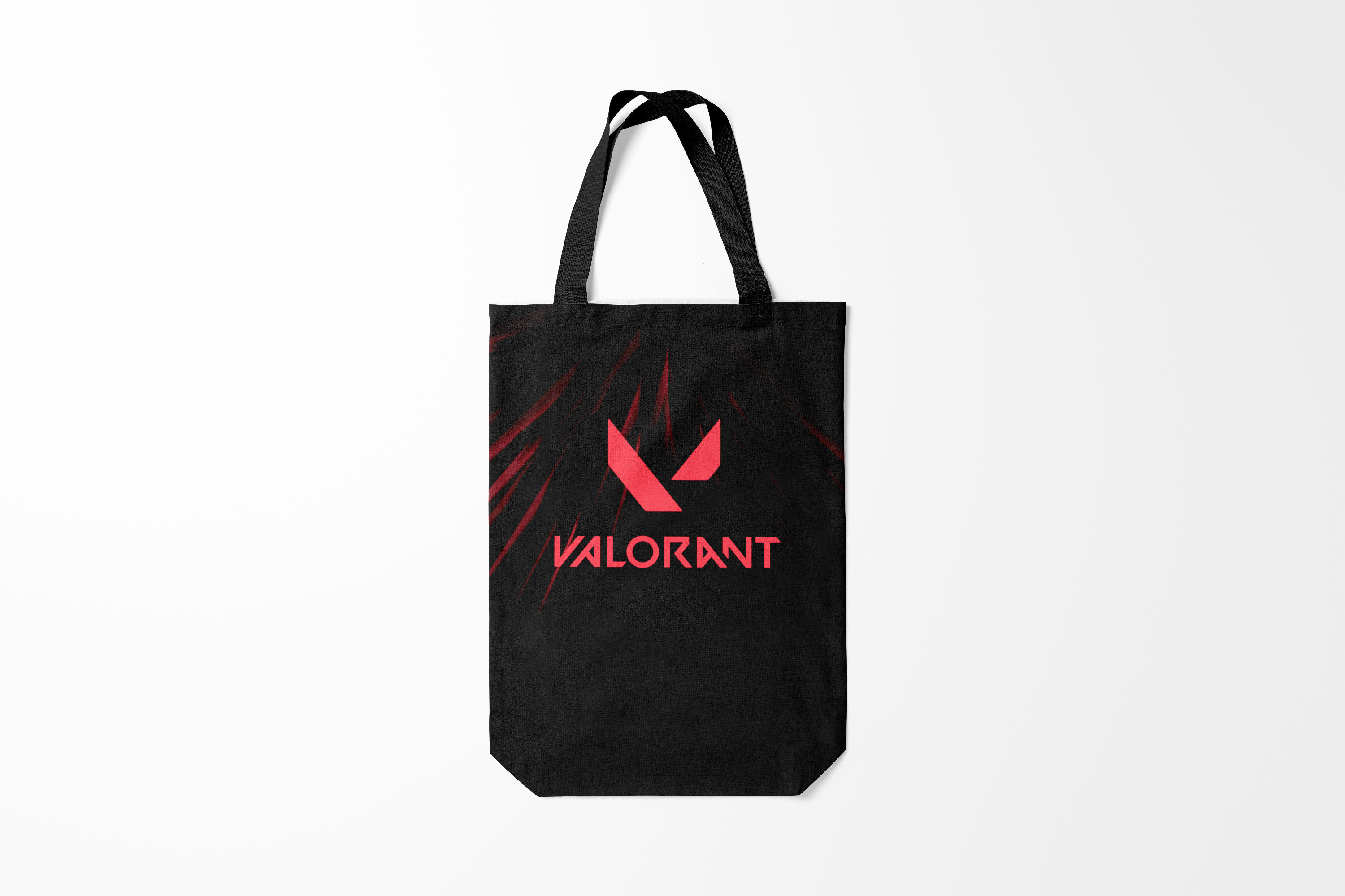 

Сумка шoппер унисекс Burnettie Valorant, черный, Valorant