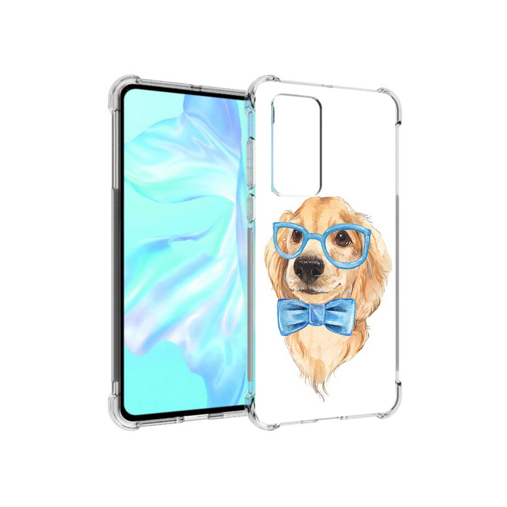 

Чехол MyPads Tocco для Huawei P40 Собака интеллигент, Прозрачный, Tocco