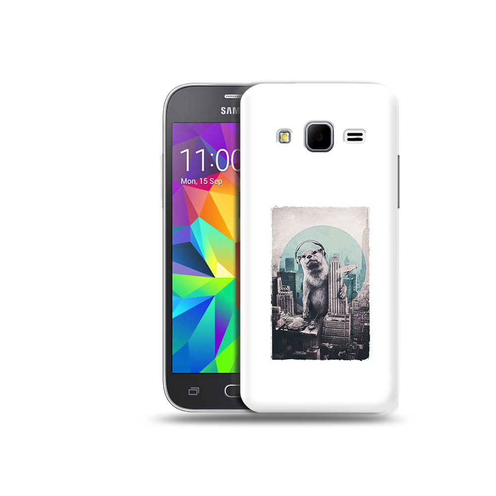 

Чехол MyPads Tocco для Samsung Galaxy Core Prime выдра в городе (PT11933.566.283), Прозрачный, Tocco