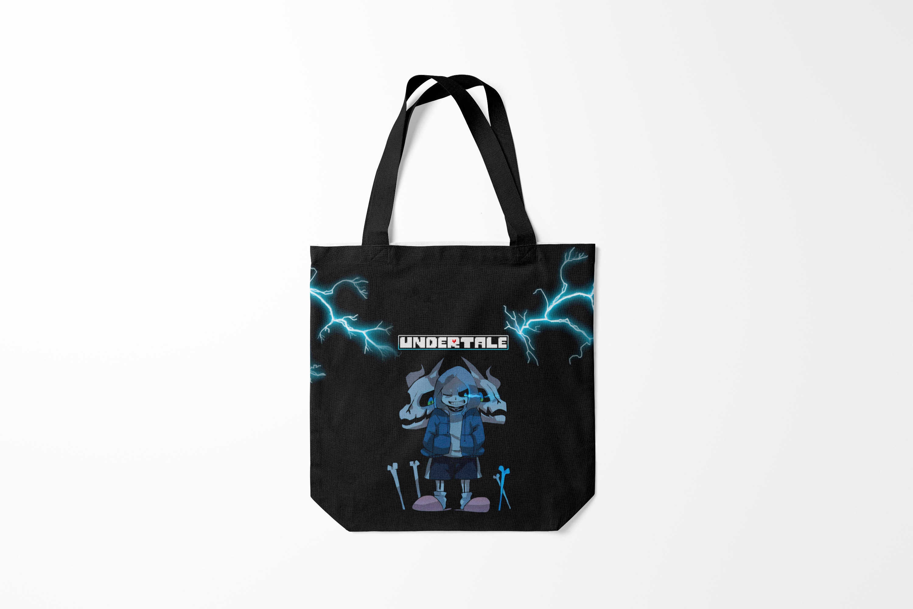 

Сумка шoппер унисекс Burnettie Undertale Undertale., черный, Undertale Undertale.