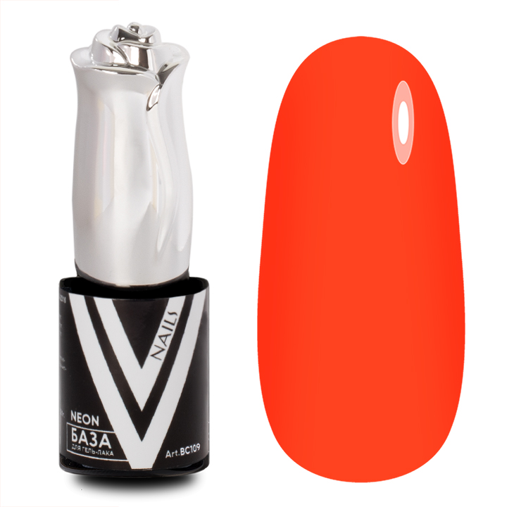 

База Vogue Nails Neon Red, 10 мл