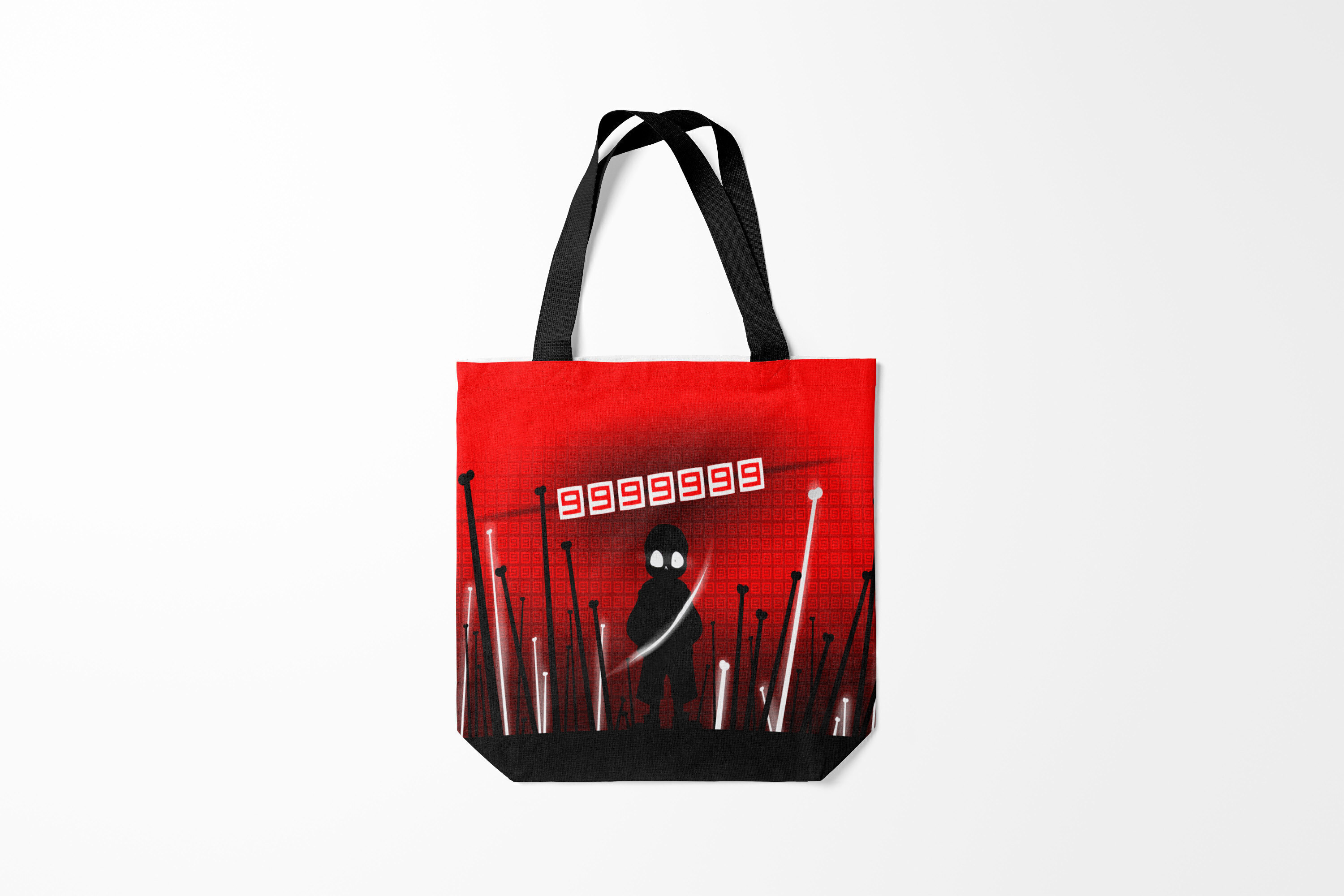 

Сумка шoппер унисекс Burnettie Undertale Undertale., красный, Undertale Undertale.