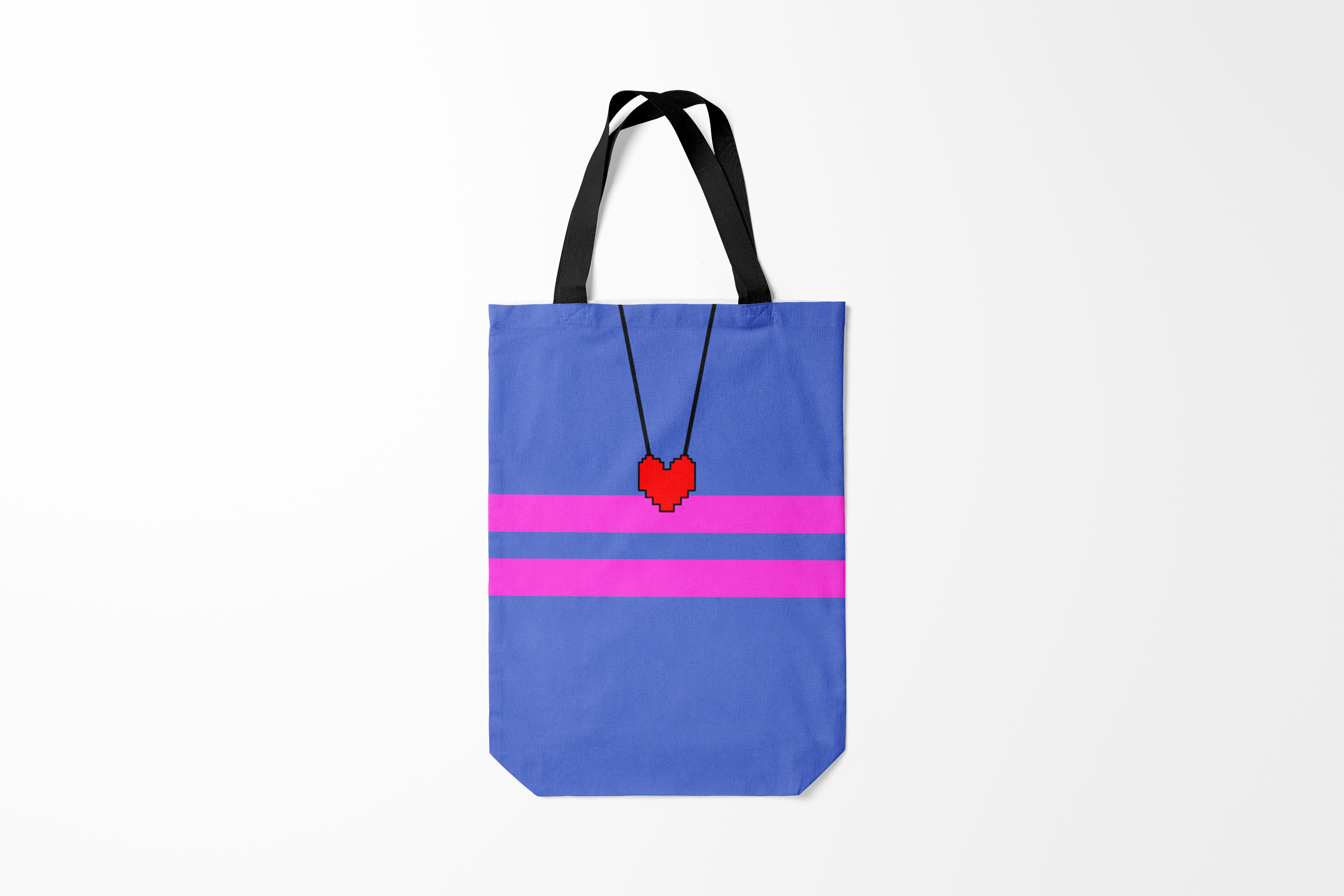 

Сумка шoппер унисекс Burnettie Undertale FRISK ФРИСК, синий, Разноцветный, Undertale FRISK ФРИСК