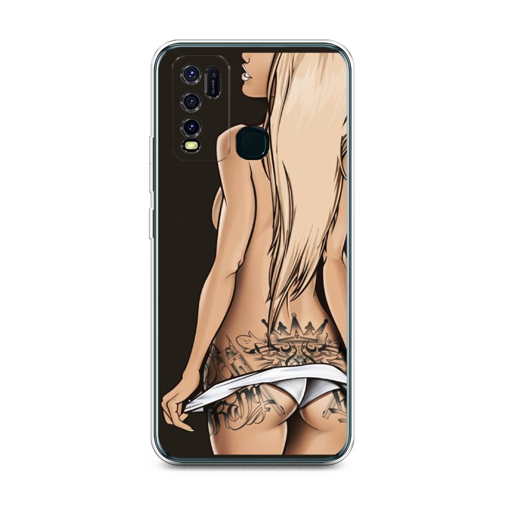 

Чехол на Vivo Y30 "Обнаженная девушка", 262650-6