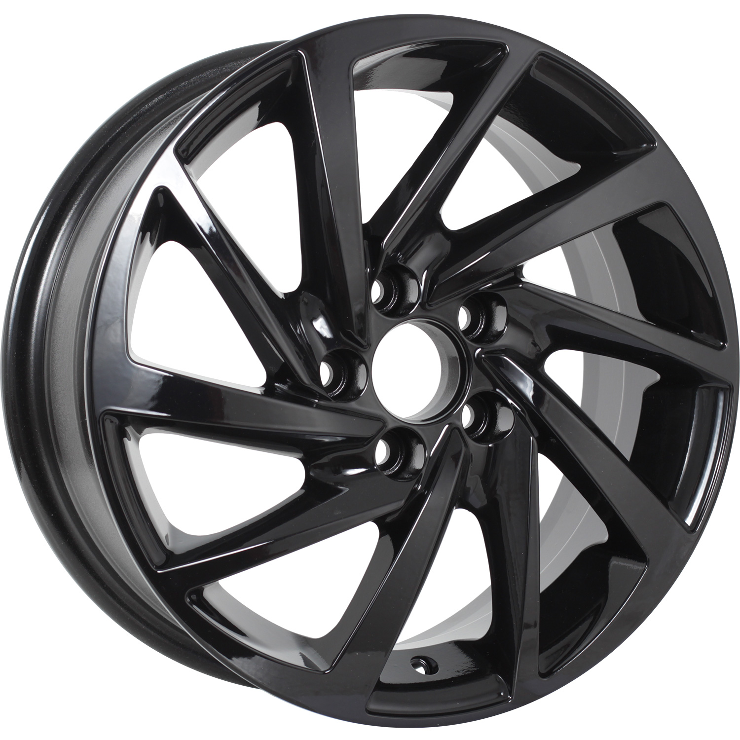 

Колесный диск KDW KD1530 R15x6 4x100 ET46 CB54.1 Black Painted