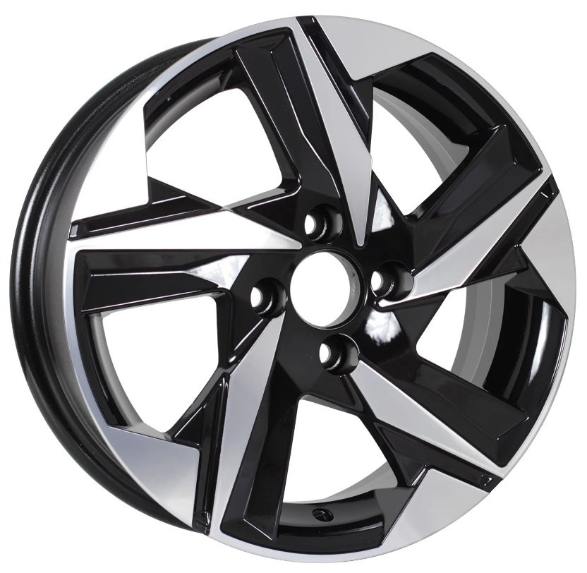 Колесный диск KDW KD1520 R15x6 4x100 ET46 CB54.1 Black Painted