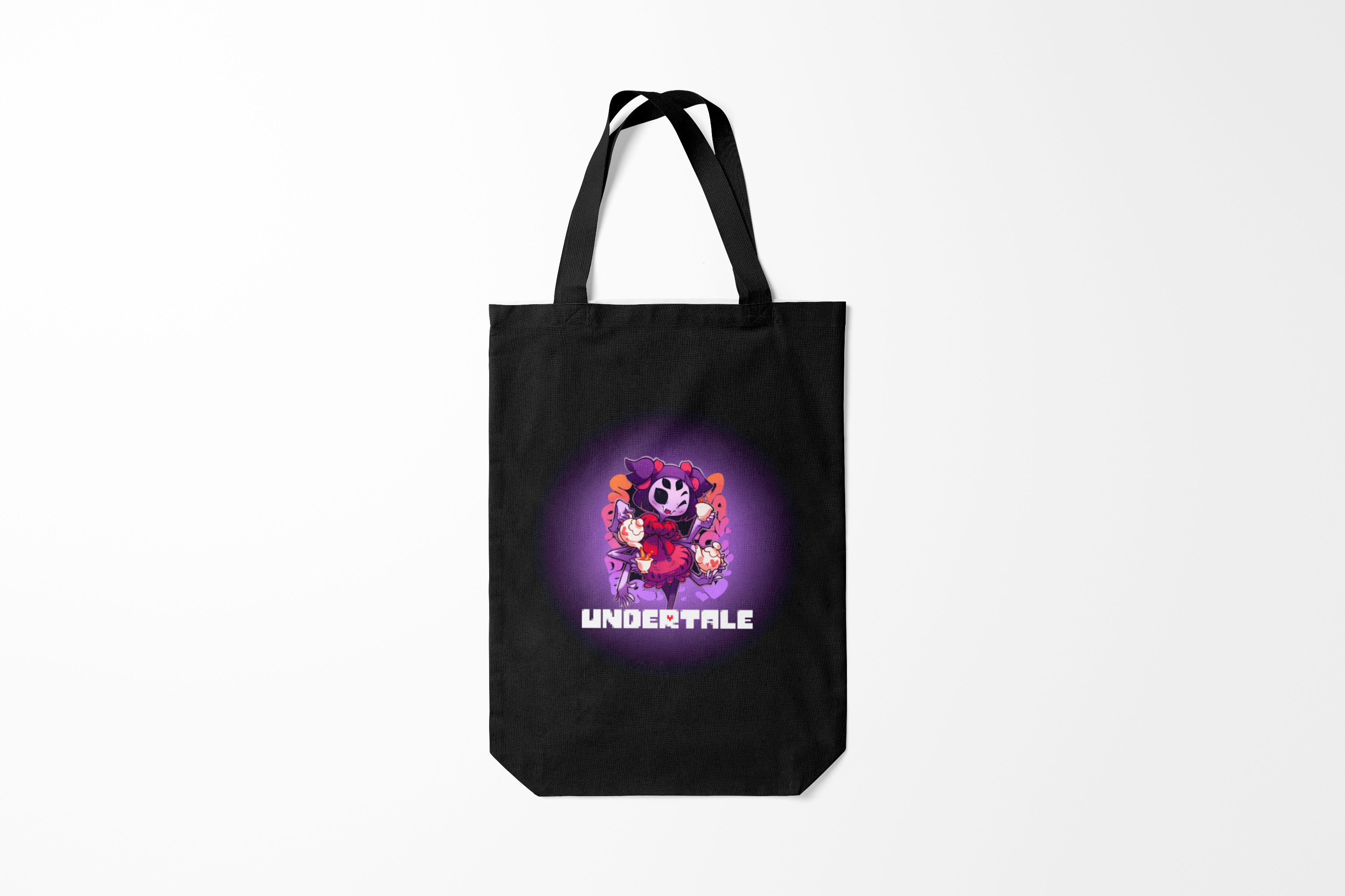 

Сумка шoппер унисекс Burnettie Undertale, черный, Undertale